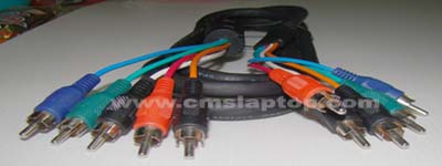 Kabel RCA 5 Kabel (F) to RCA 5 Kabel (F)