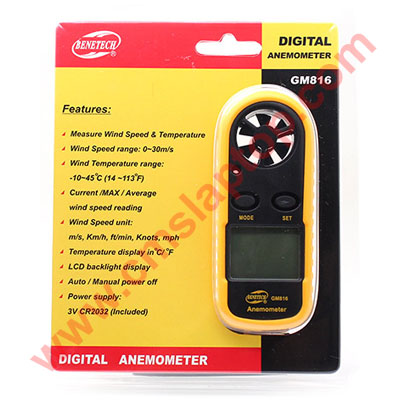 Anemometer Digital GM816