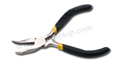 Bent Nose Mini Pliers