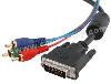 Kabel DVI - I (M) to RGB 3kabel (M)